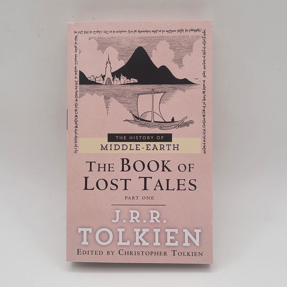 J.R.R. Tolkien The Book of Lost Tales Part One Paperback 2020 Del Rey Excellent